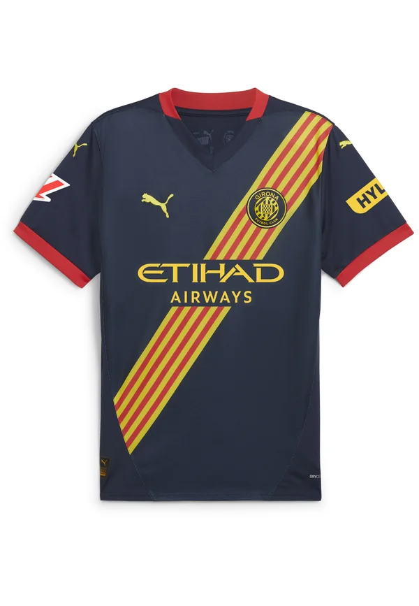 GIRONA  - Fußball-Trikot - club navy/pelé yellow