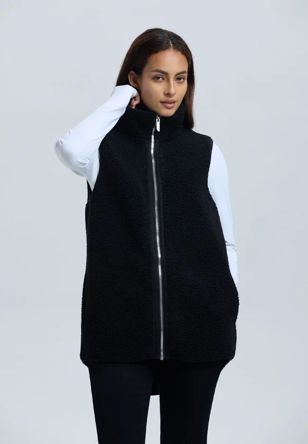 GISSLOM - Weste - schwarz