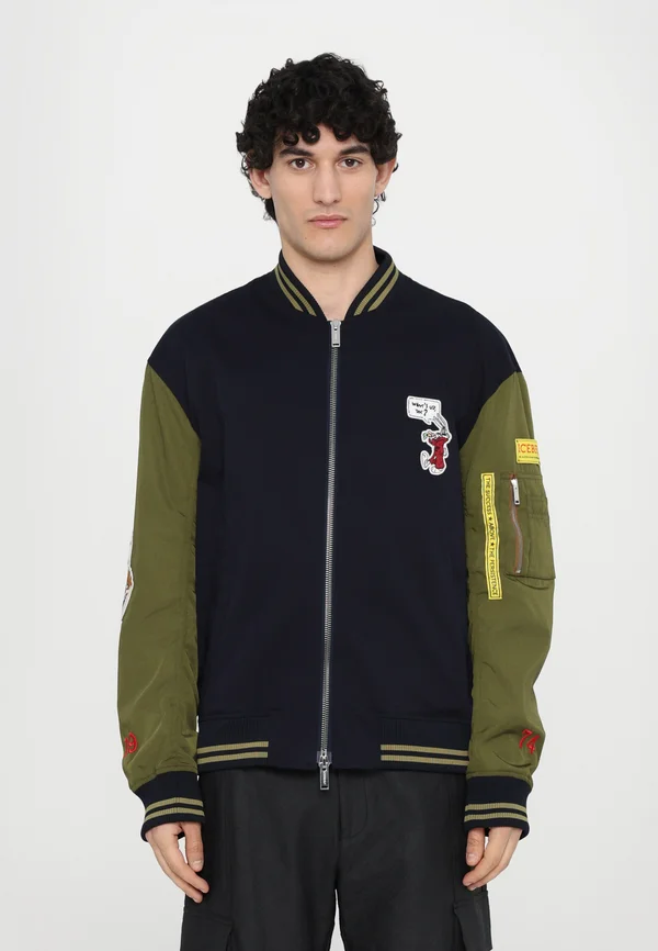 GIUBBOTTO - Bomberjacke - blu/verde