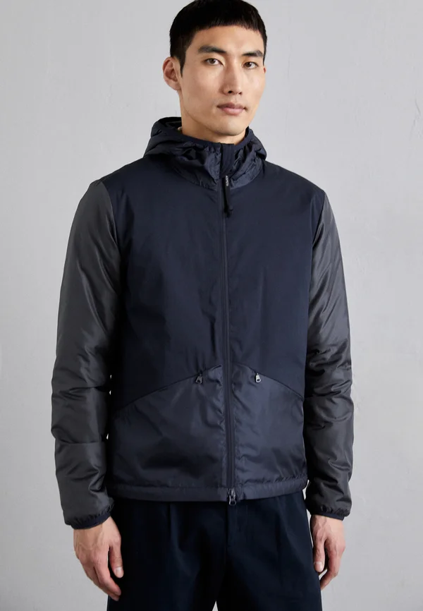 GIUBBOTTO TANG HOOD - Übergangsjacke - bicolore blue