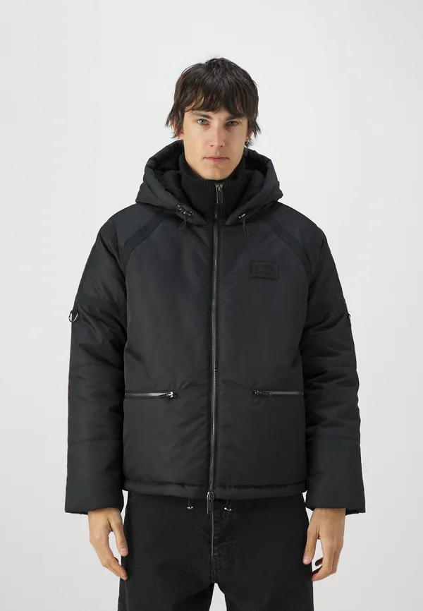GIUBBOTTO TESSUTO - Winterjacke - nero