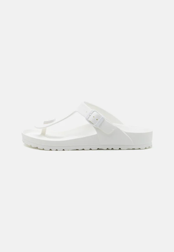 GIZEH UNISEX - Bade-Zehentrenner - white