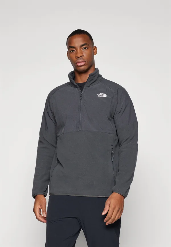 GLACIER HEAVYWEIGHT 1/2 ZIP - Fleecepullover - asphalt grey/black