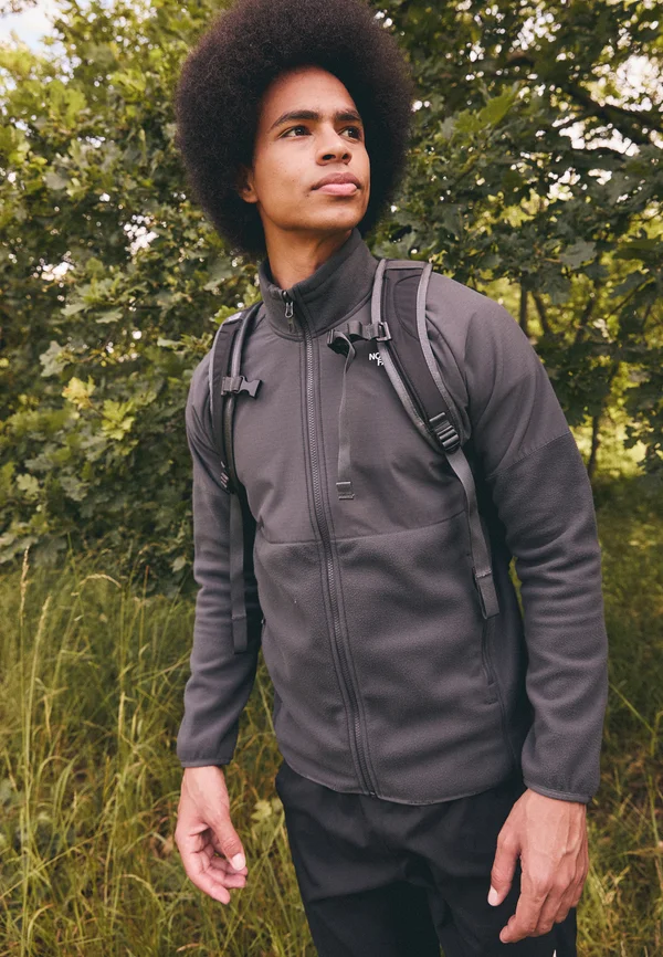 GLACIER HEAVYWEIGHT FULL ZIP - Fleecejacke - asphalt grey