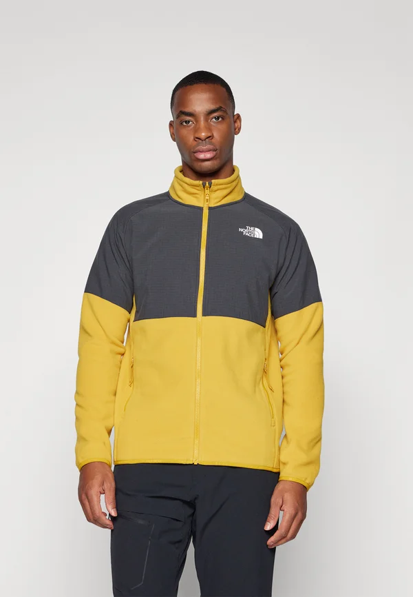 GLACIER HEAVYWEIGHT FULL ZIP - Fleecejacke - turmeric/asphalt grey/black