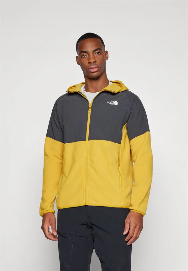 GLACIER HEAVYWEIGHT FULL ZIP  - Fleecejacke - turmeric/asphalt grey/black