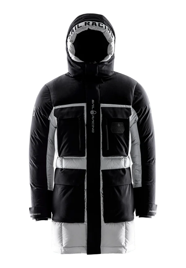 GLACIER PARKA - Daunenmantel - spray white