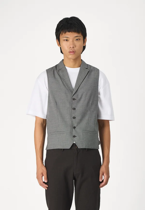 GLENN SLIM FIT WAISTCOAT  - Weste - grey