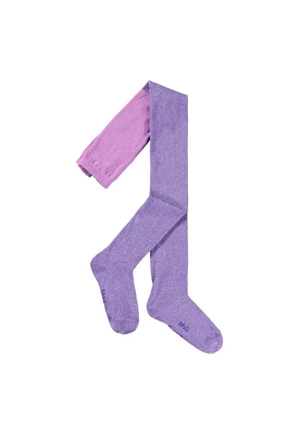 GLITTER - Overkneestrümpfe - purple ray