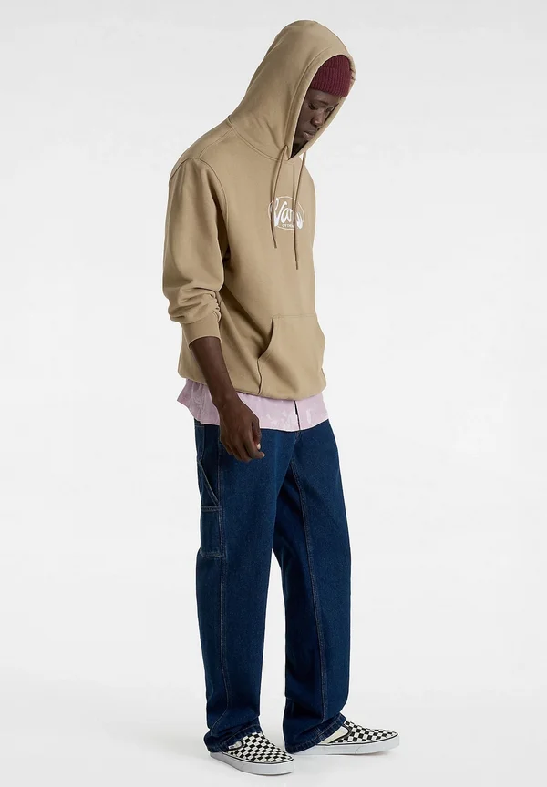 GLOBAL LINE LOOSE - Kapuzenpullover - brown