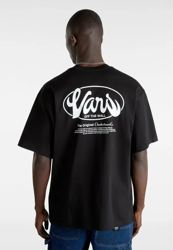 GLOBAL LINE - T-Shirt print - black