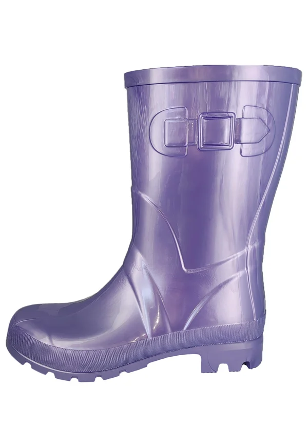 GLOSSY - Gummistiefel - lila metallic
