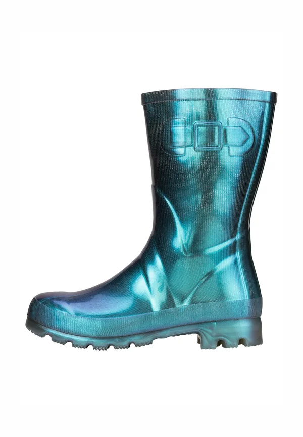 GLOSSY - Gummistiefel - türkis glänzend