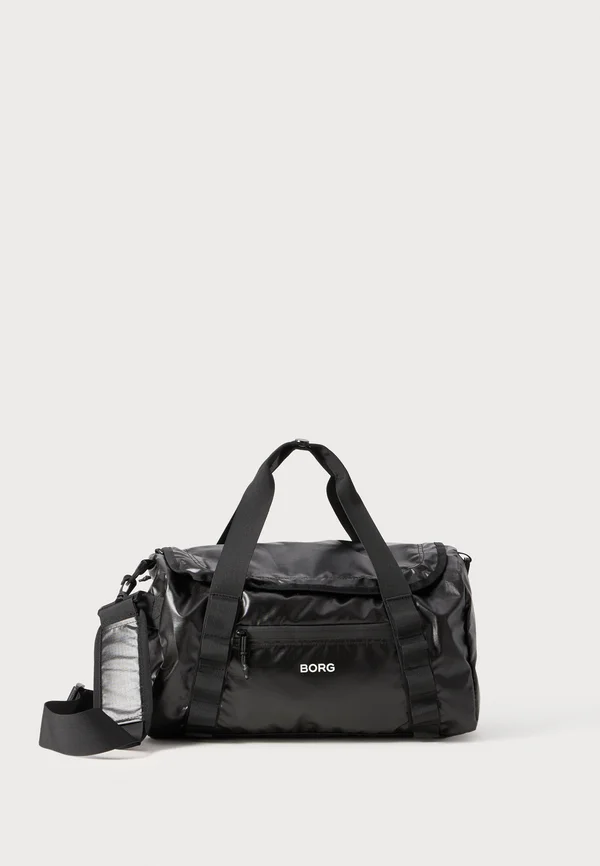 GLOSSY RIPSTOP SPORTS BAG - Sporttasche - black beauty