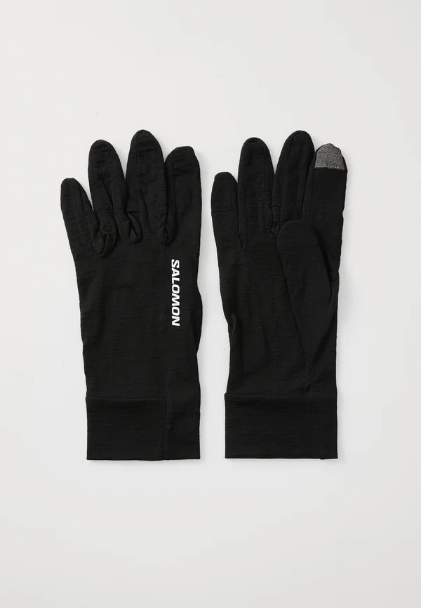 GLOVES UNISEX - Fingerhandschuh - deep black