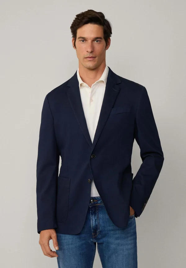 GMD TEXTURE - Sakko - navy