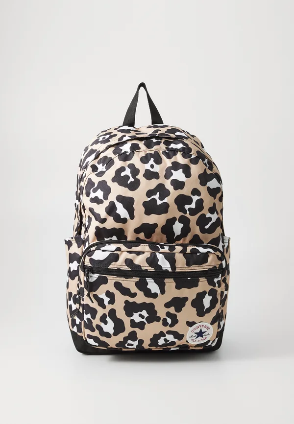 GO 2 LEOPARD BACKPACK UNISEX - Tagesrucksack - beige/black