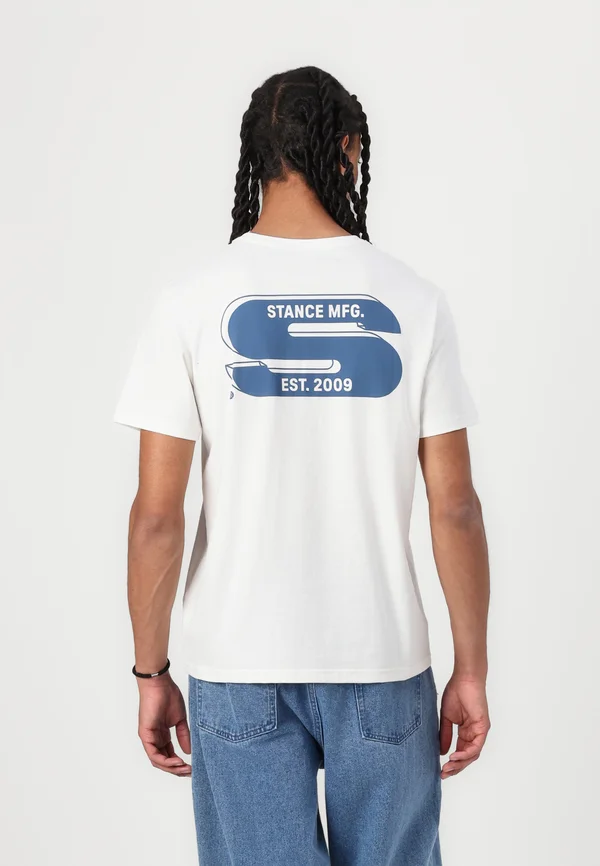 GO BIG TEE - T-Shirt print - white