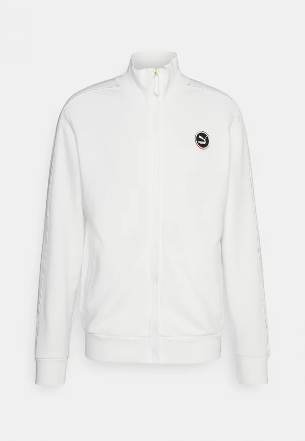 GO FOR TRACK JACKET - Sweatjacke - white