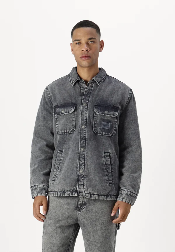GO JACKET - Jeansjacke - blue acid