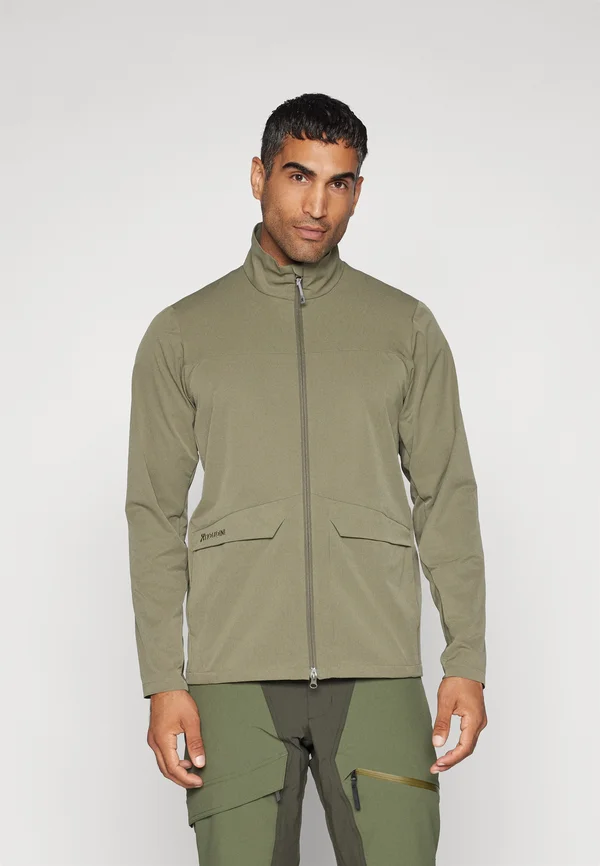 GO JACKET - Softshelljacke - sage green