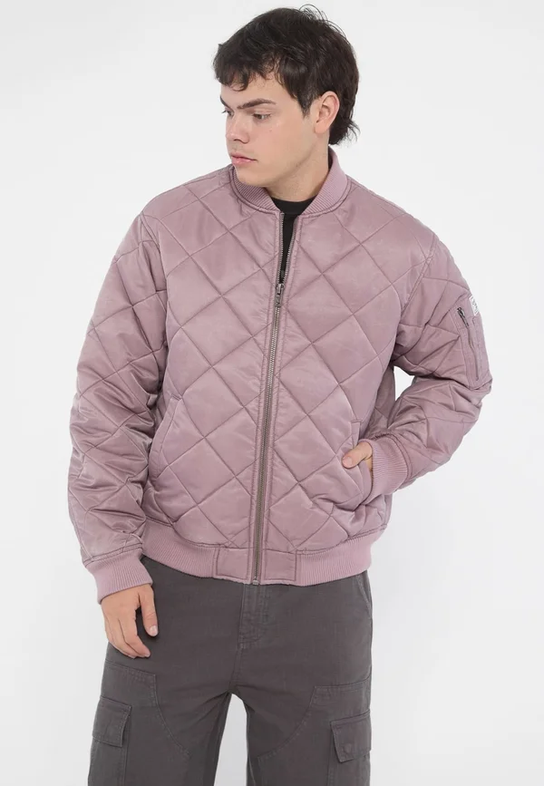 GO QUILTED - Bomberjacke - violett