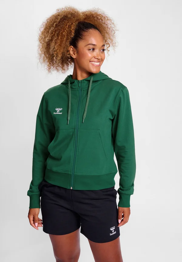 GO  - Sweatjacke - evergreen