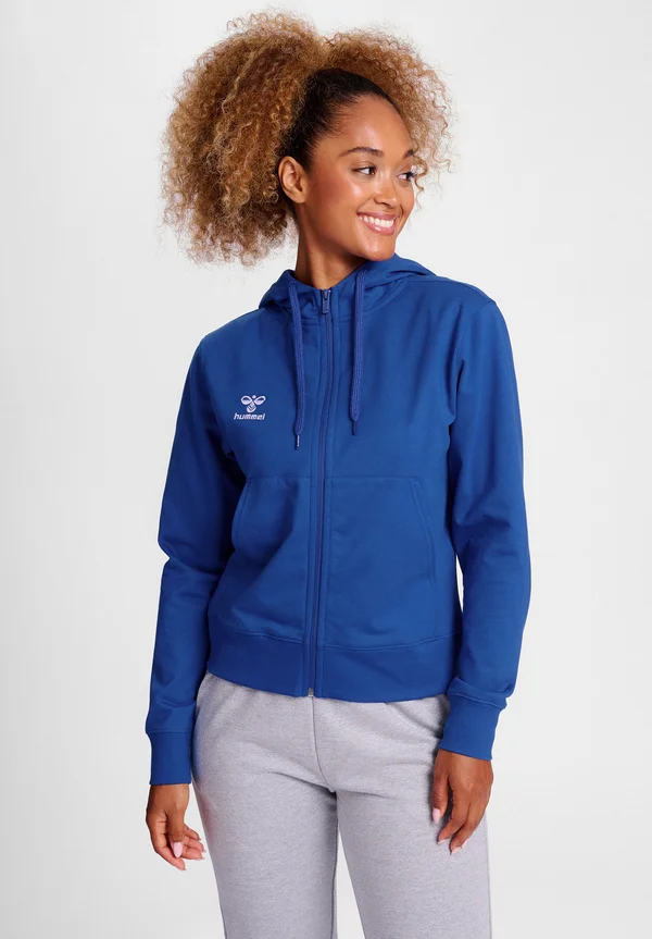GO  - Sweatjacke - true blue