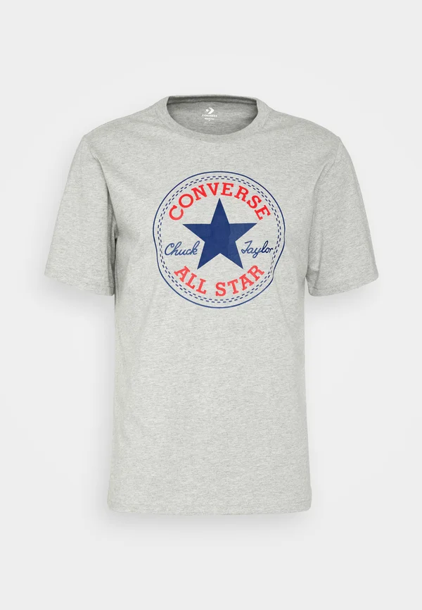 GO TO ALL STAR PATCH LOGO UNISEX - T-Shirt print - vintage grey heather