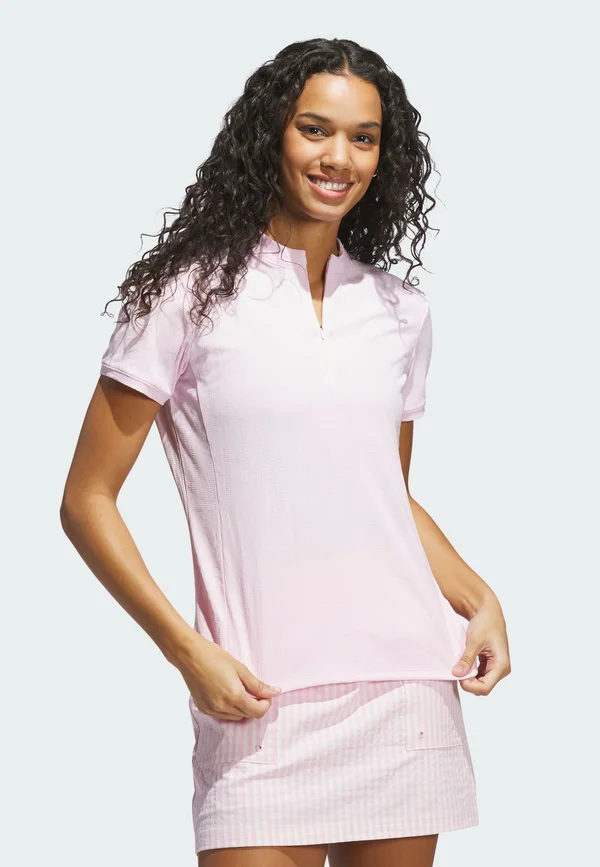GO-TO JACQUARD SHORT SLEEVE  - Sport T-Shirt - clear pink
