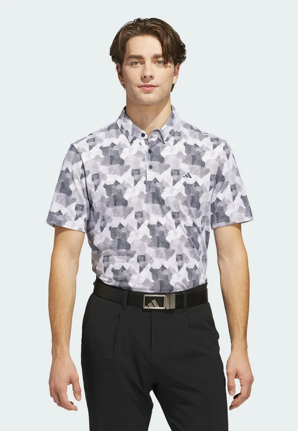 GO-TO PRINTED - Poloshirt - white collegiate navy