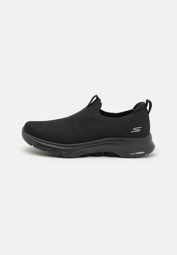 GO WALK 7 SLIP ON - Sneaker low - black