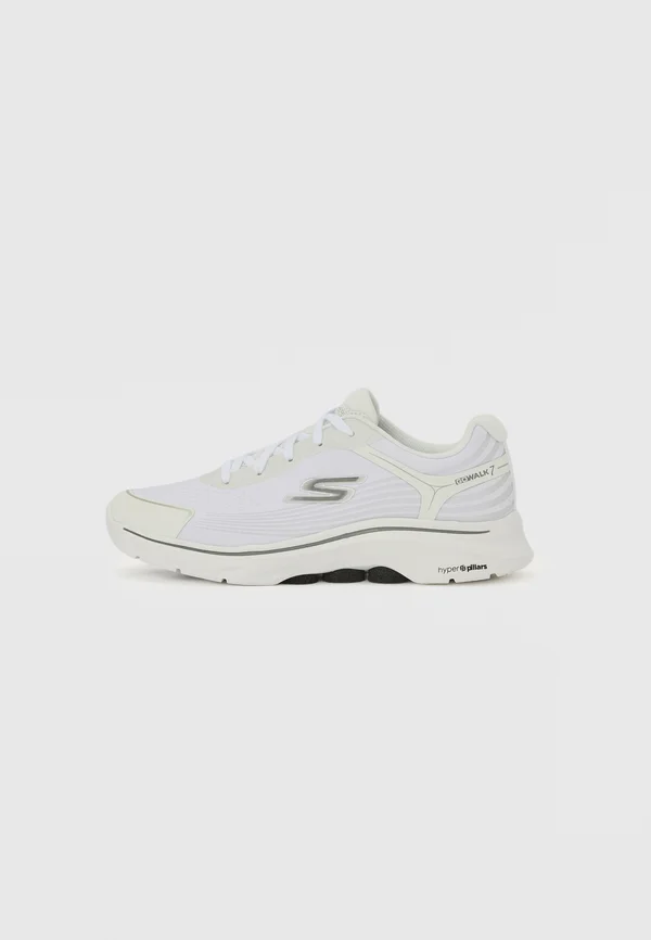GO WALK 7 - Sneaker low - white/gray