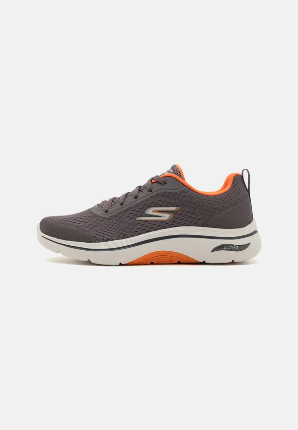 GO WALK ARCH FIT 2.0 - Sneaker low - charcoal/orange