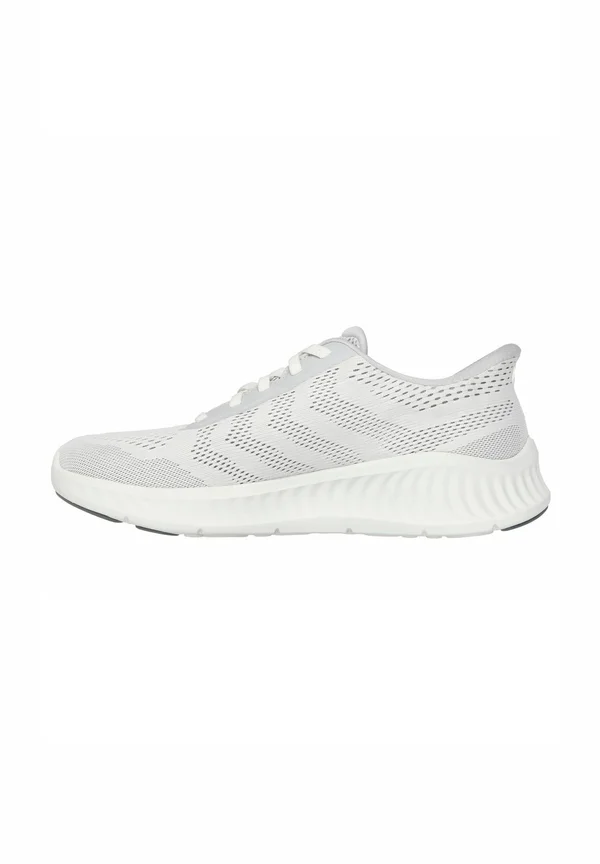 GO WALK NOW - Sneaker low - weiß   grau