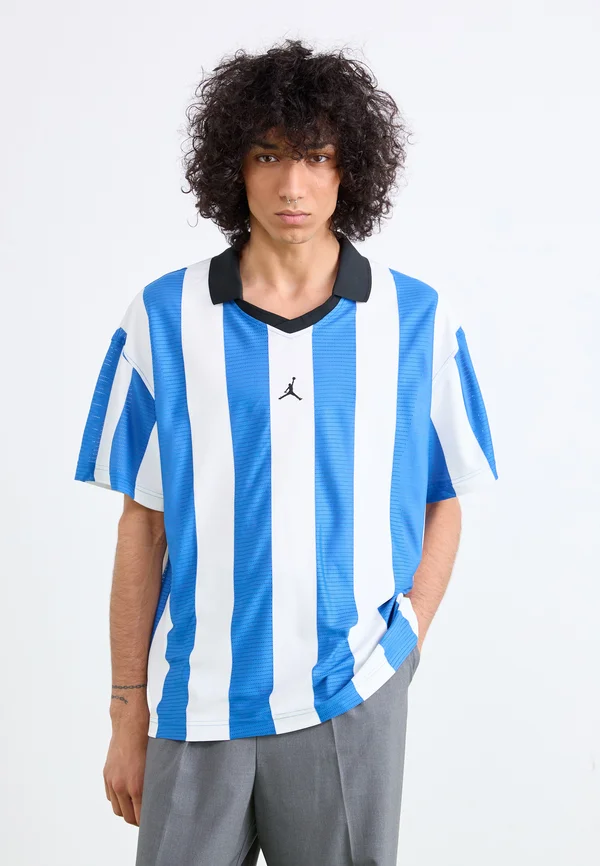 GOALIE - Poloshirt - sail/sport blue/black