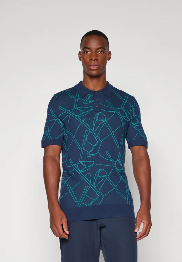 GOLF OUTLINE  - Poloshirt - ryder blue/turf green