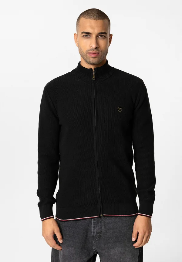 GOMERA - Strickjacke - black