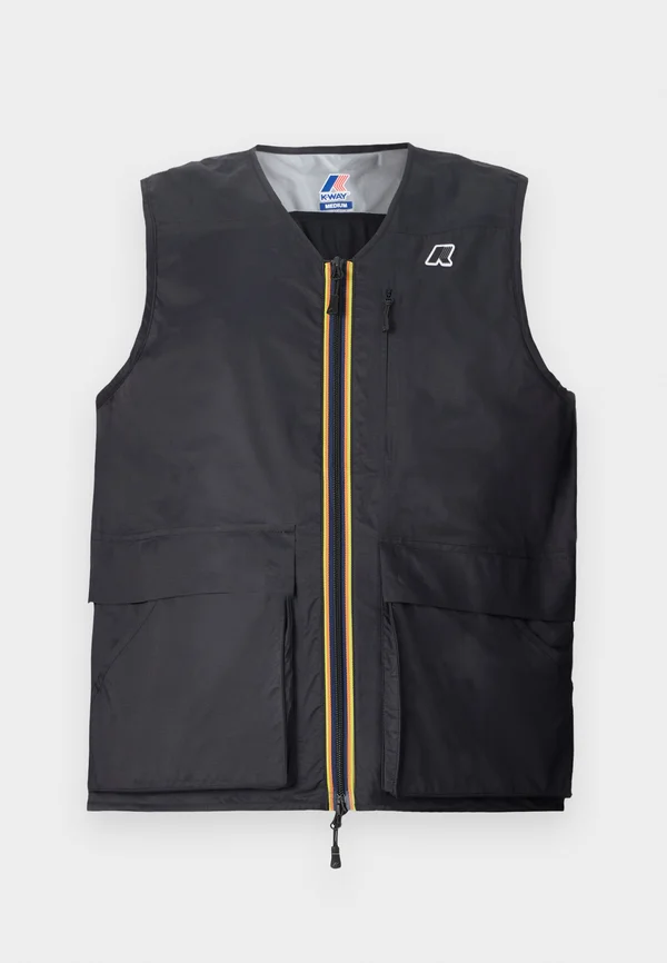GORGES UNISEX - Weste - black pure
