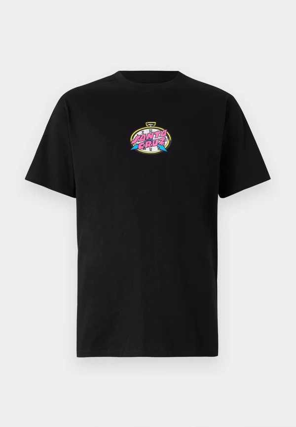 GRABKE CLOCK DOT FRONT UNISEX - T-Shirt print - black