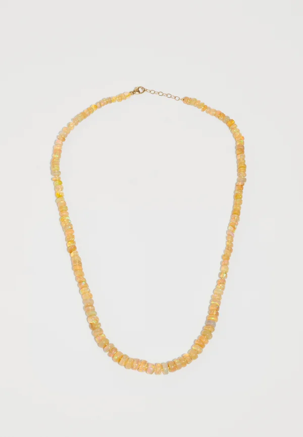 GRADUATED OPAL NECKLACE 16 - Halskette - yellow