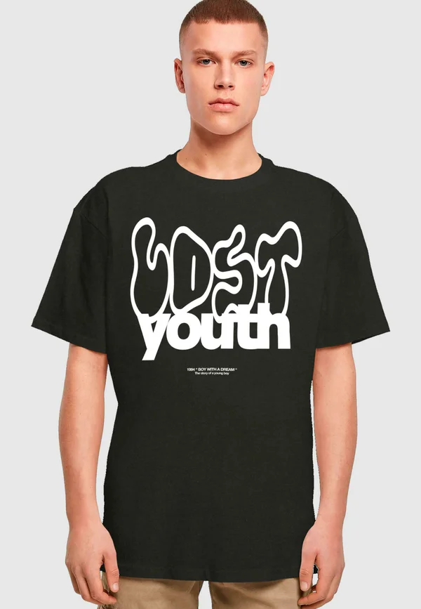 GRAFFITI CLOUD - T-Shirt print - black
