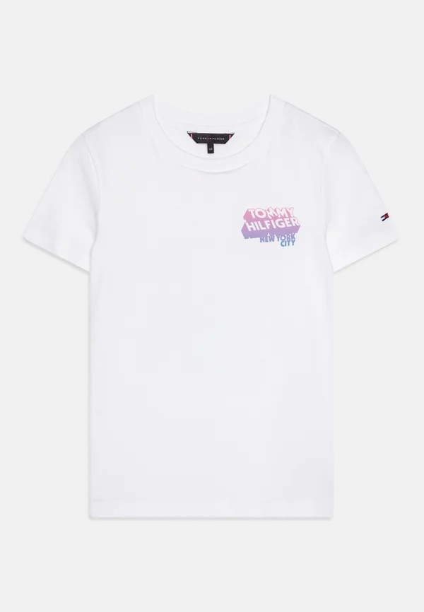 GRAFITTI RAISED PRINT UNISEX - T-Shirt print - white
