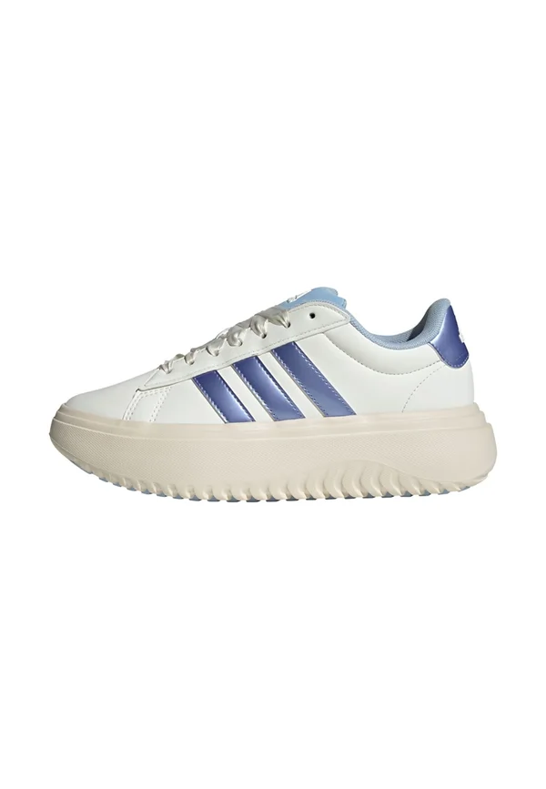GRAND COURT PLATFORM  - Sneaker low - off white   blue spark met white