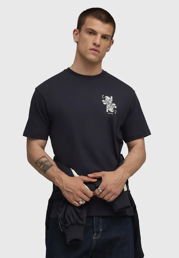 GRAPHIC CARD PLAY - T-Shirt print - new navy