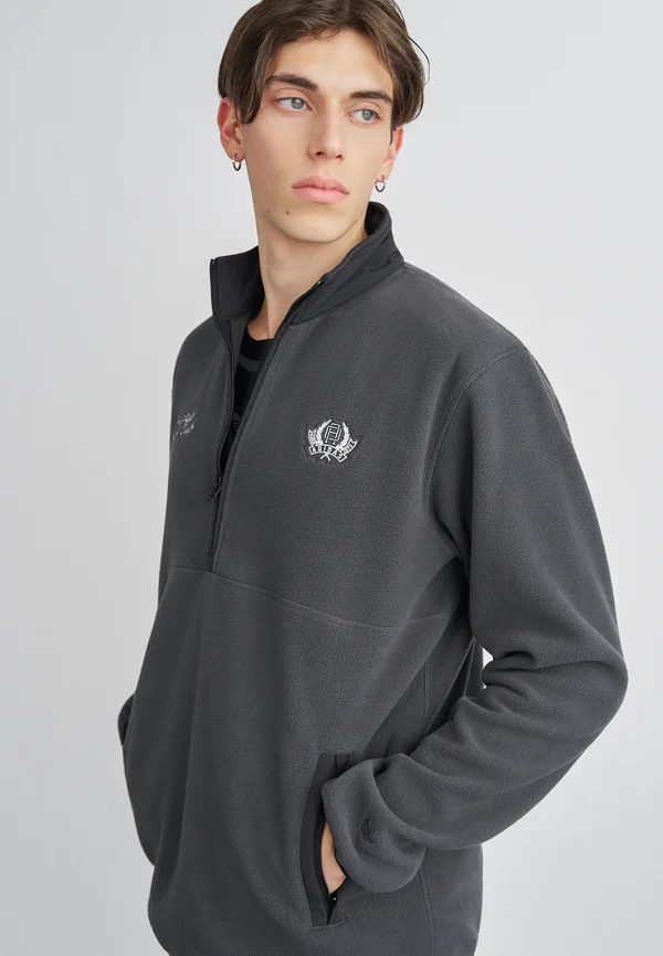 GRAPHIC REG - Fleecepullover - black
