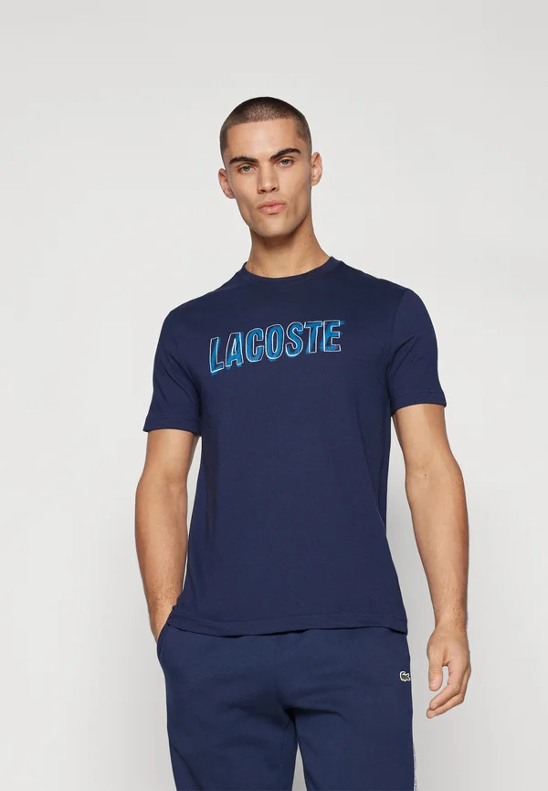 GRAPHIC - Sport T-Shirt - navy blue
