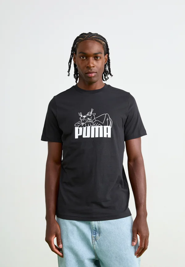 GRAPHIC SUPER TEE - T-Shirt print - black