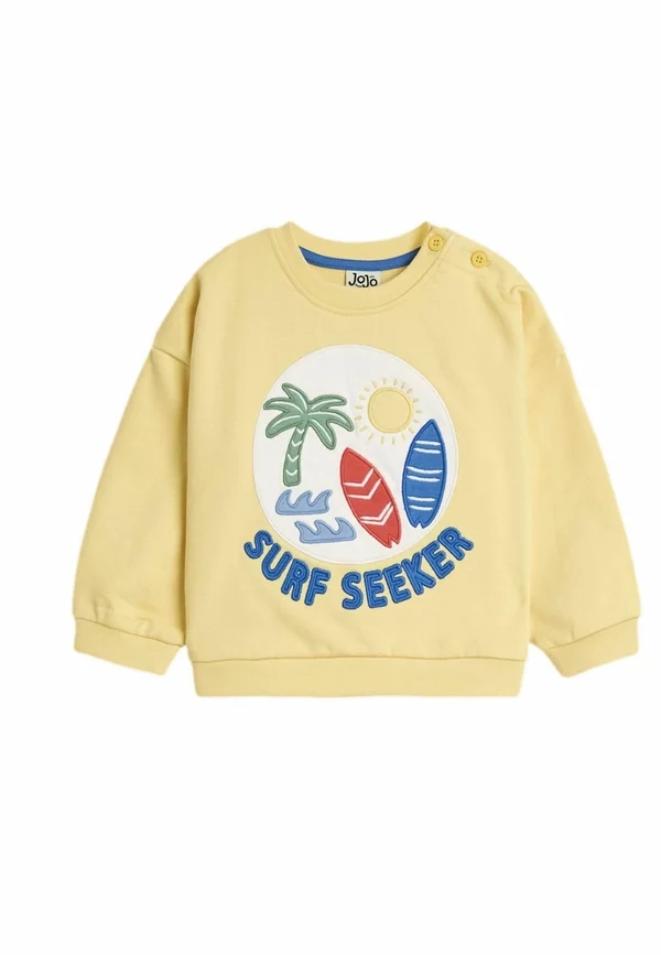 GRAPHIC - Sweatshirt - yellow surf