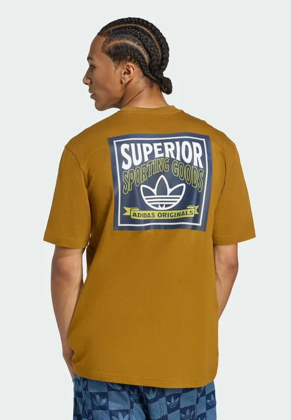 GRAPHIC - T-Shirt print - bronze strata